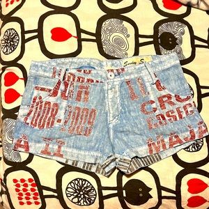 Sunday St Tropez printed shorts